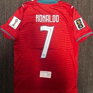 #7 Ronaldo Portugal 2026 Home World Cup Jersey | Size Medium